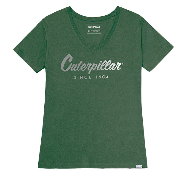 Camiseta Caterpillar Script para mujer