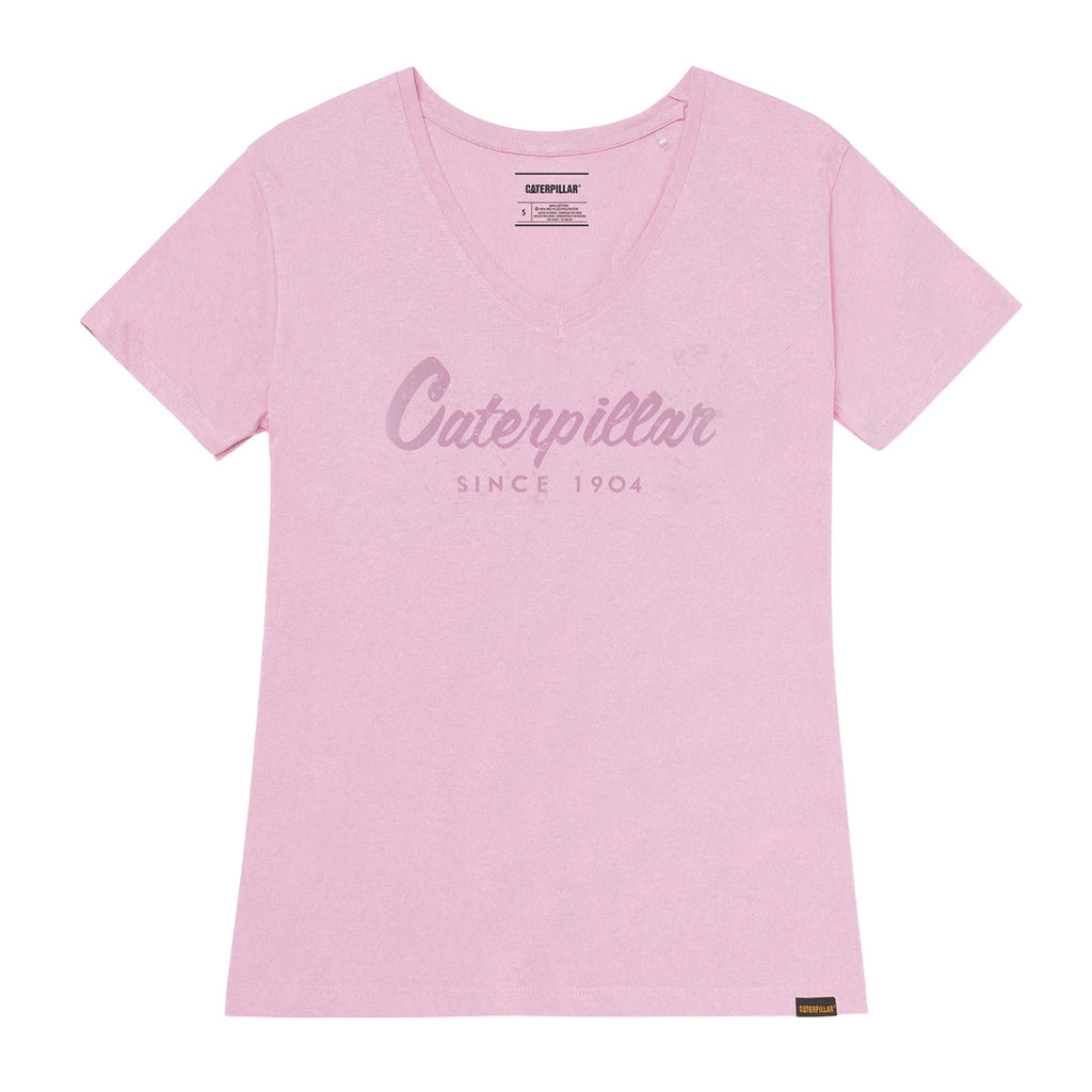 Camiseta Script V-Neck