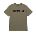 Camiseta Caterpillar Logo para hombre color olivo