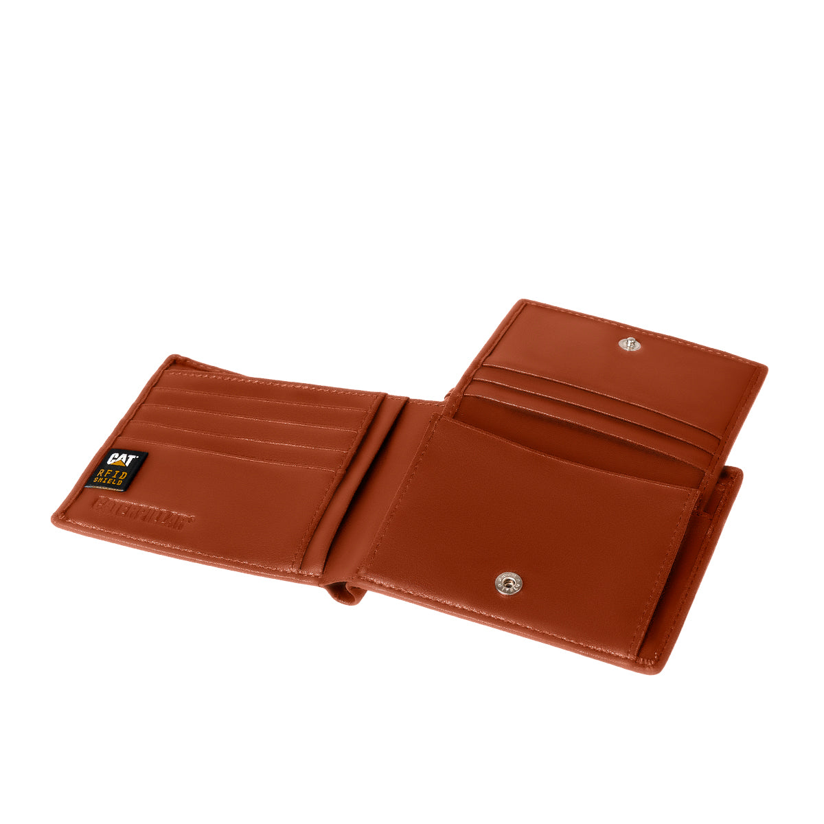 Billetera Ethiopian para hombre color cognac Caterpillar Costa