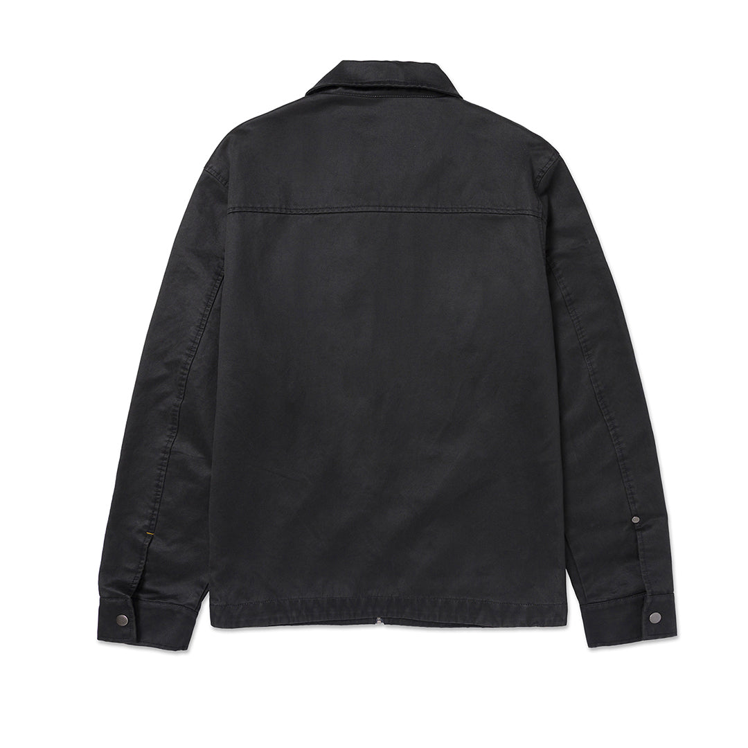 Jacket Waxed Chore para hombre color negro