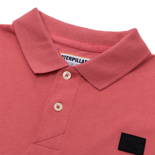 Camisa Polo Jersey para hombre color rosado