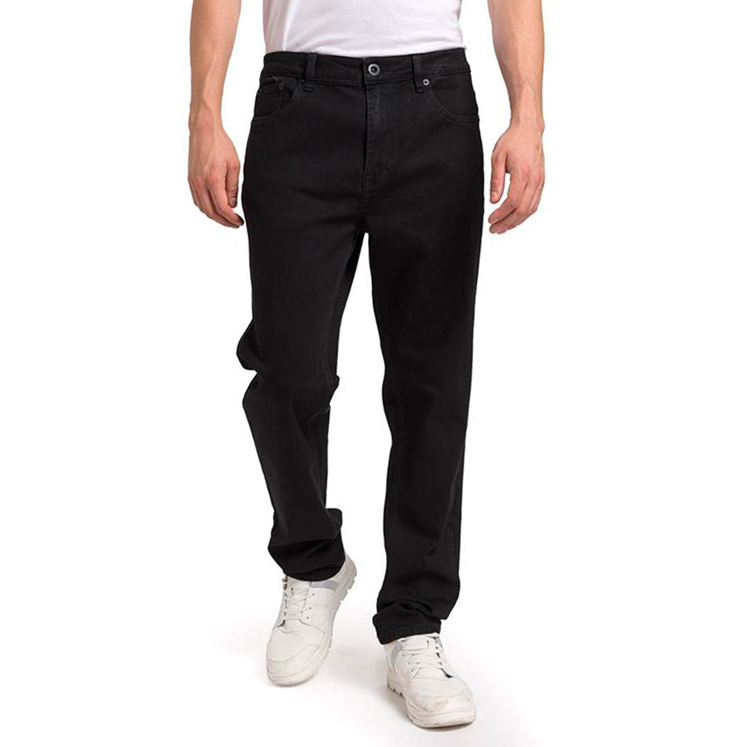 Jeans Triblend Slim para hombre color negro