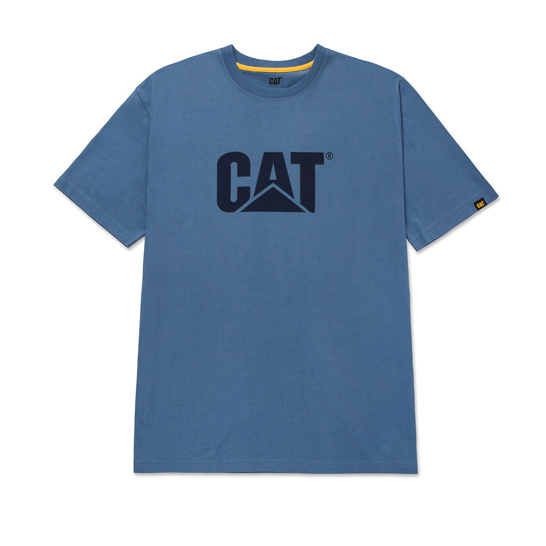 Camiseta Cat Logo para hombre color azul