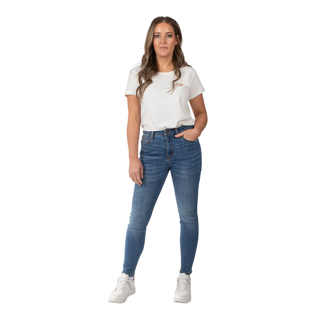 Jeans Skinny para mujer color azul
