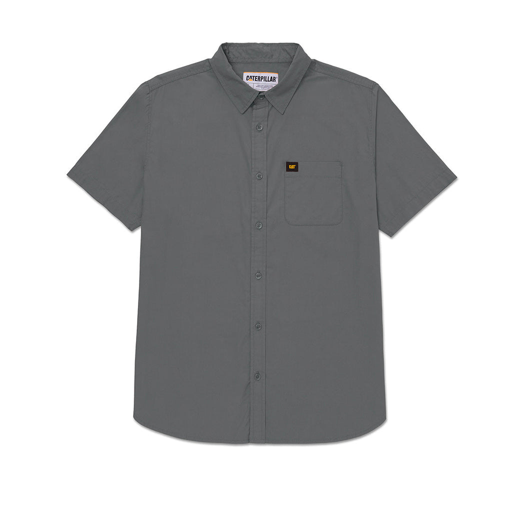 Camisa Poplin para hombre color gris