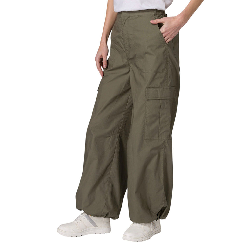 Pantalón cargo Pull On para mujer color olivo