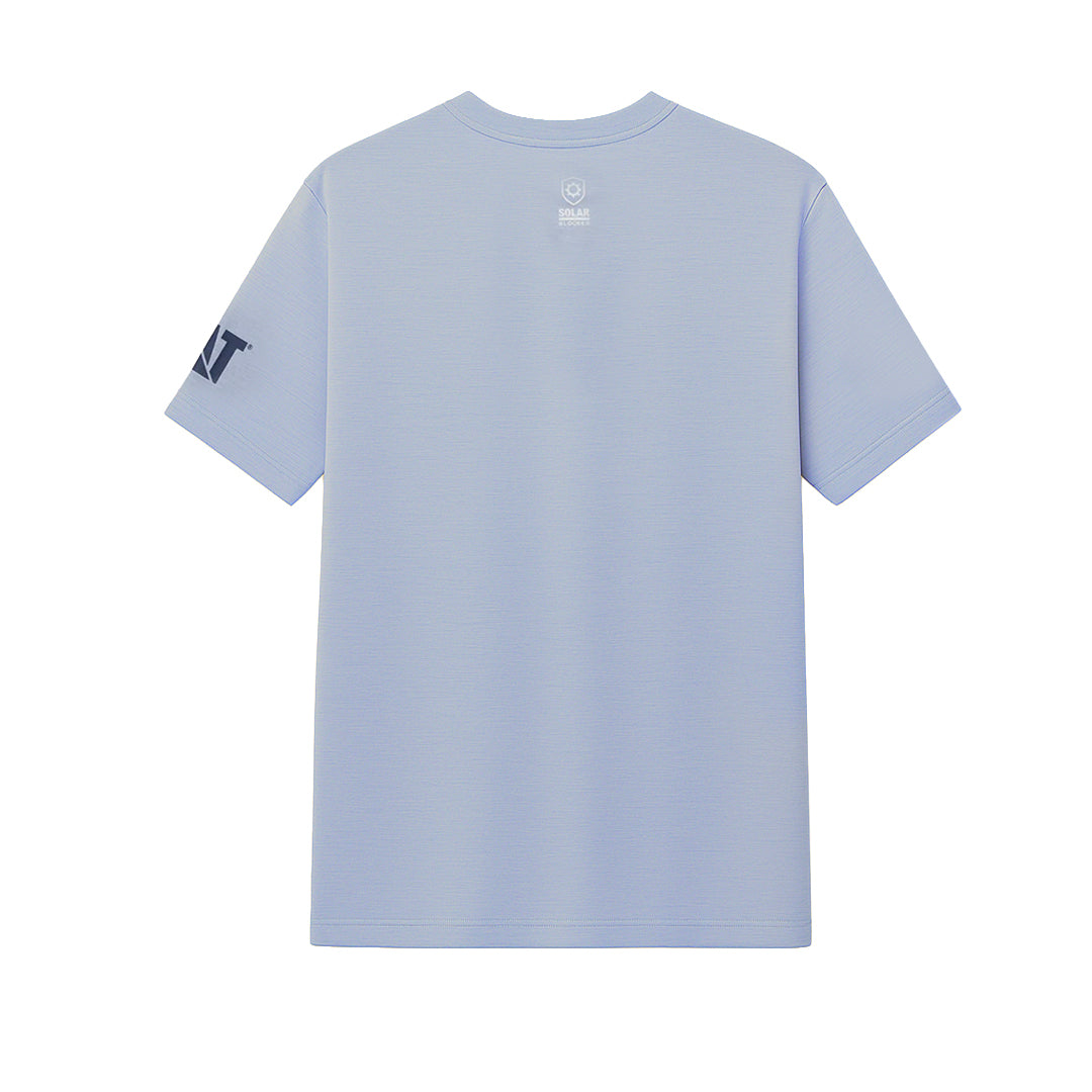 Camiseta Cooling Lightweight para hombre color celeste