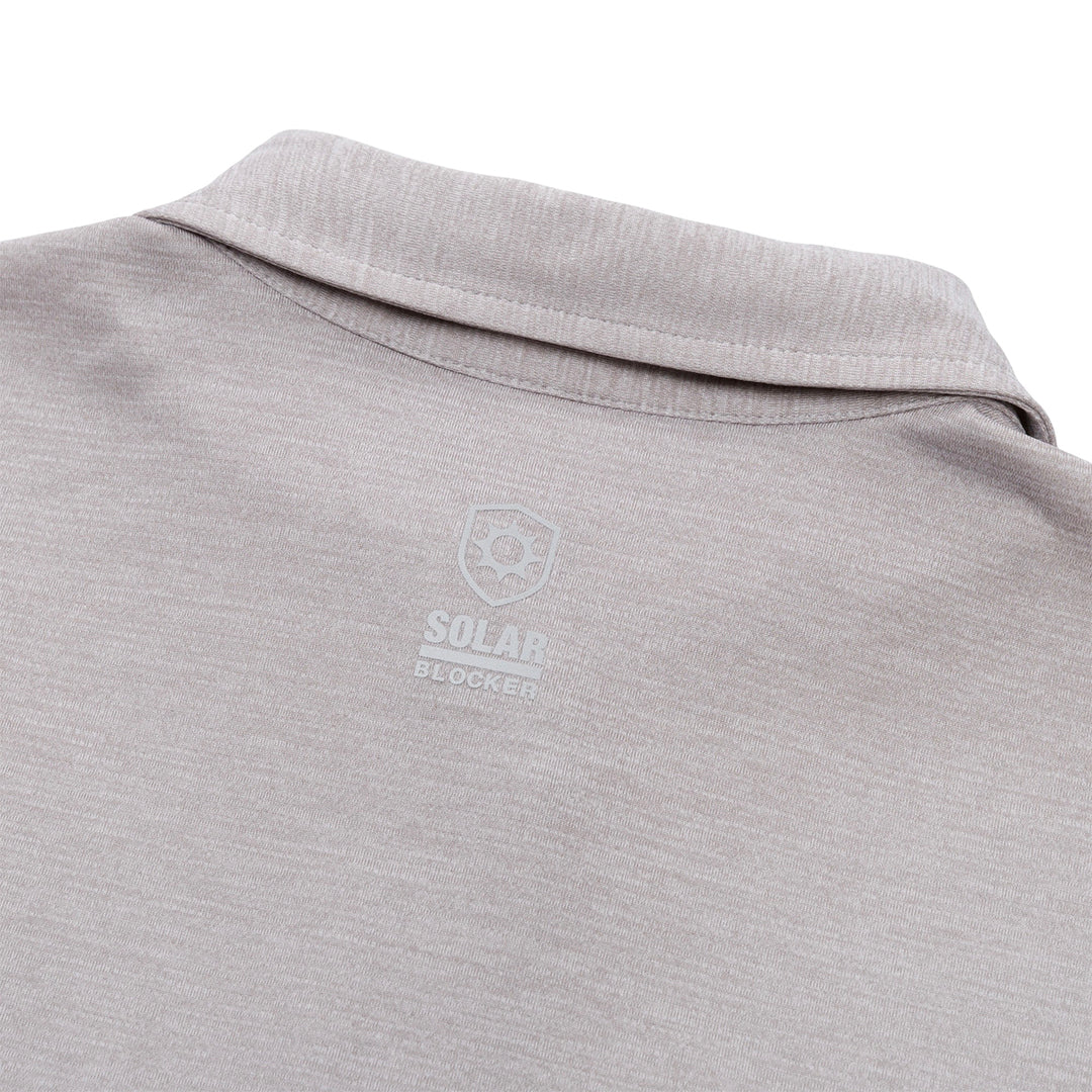 Camisa polo Cooling Lightweight para hombre color gris