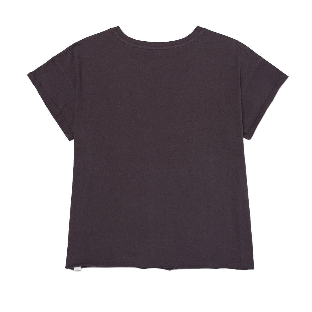 Camiseta Peoria Relaxed para mujer color negro