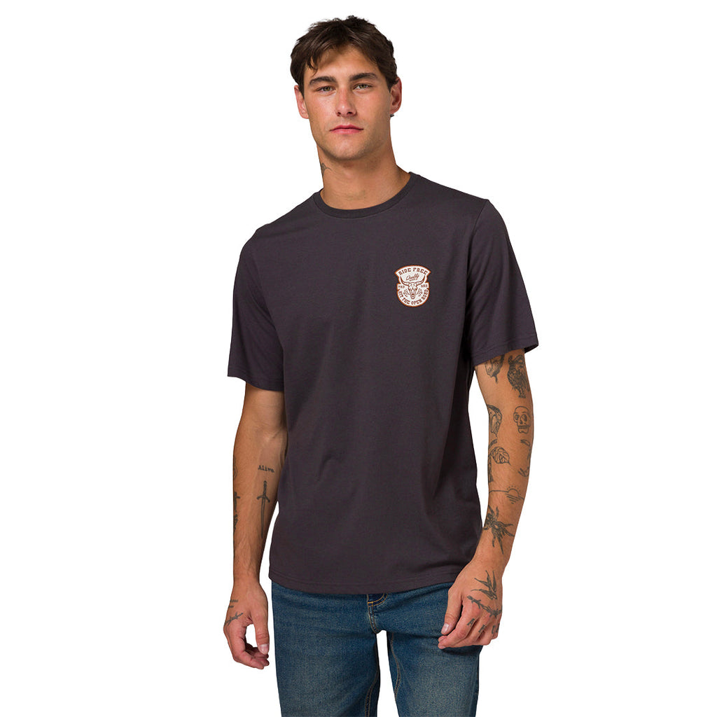 Camiseta Western para hombre color negro