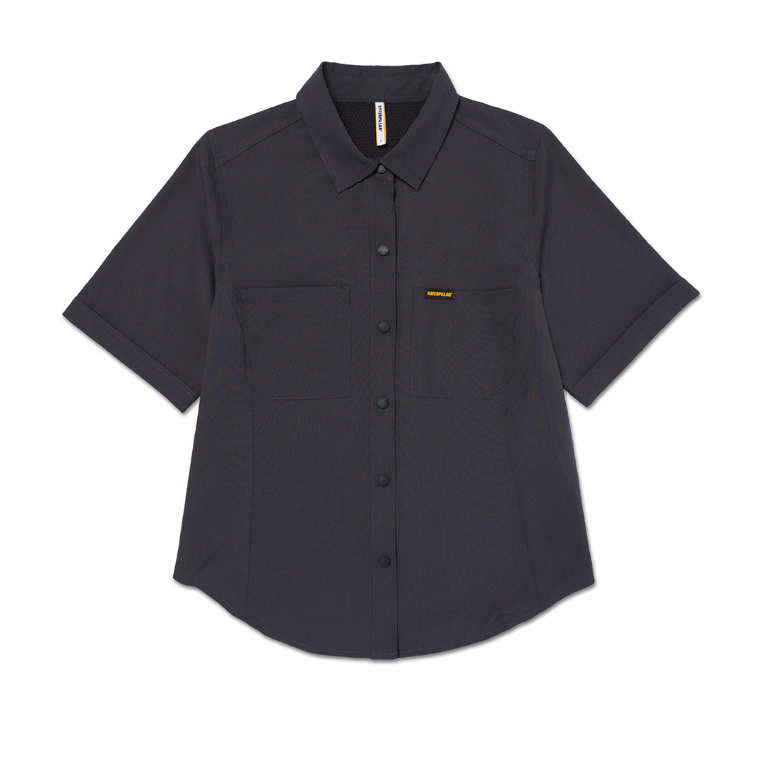 Camisa W Lightweight Tech para mujer color negro