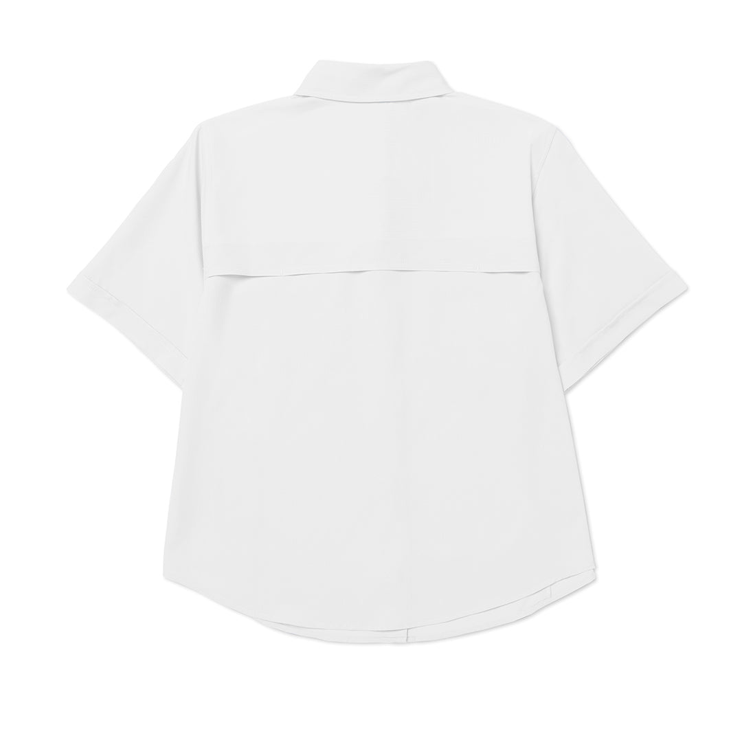 Camisa W Lightweight Tech para mujer color blanco