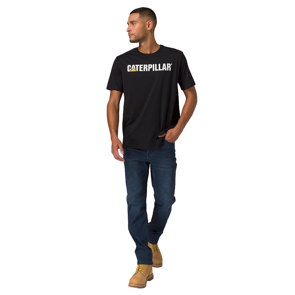 Jeans slim Triblend para hombre color marino