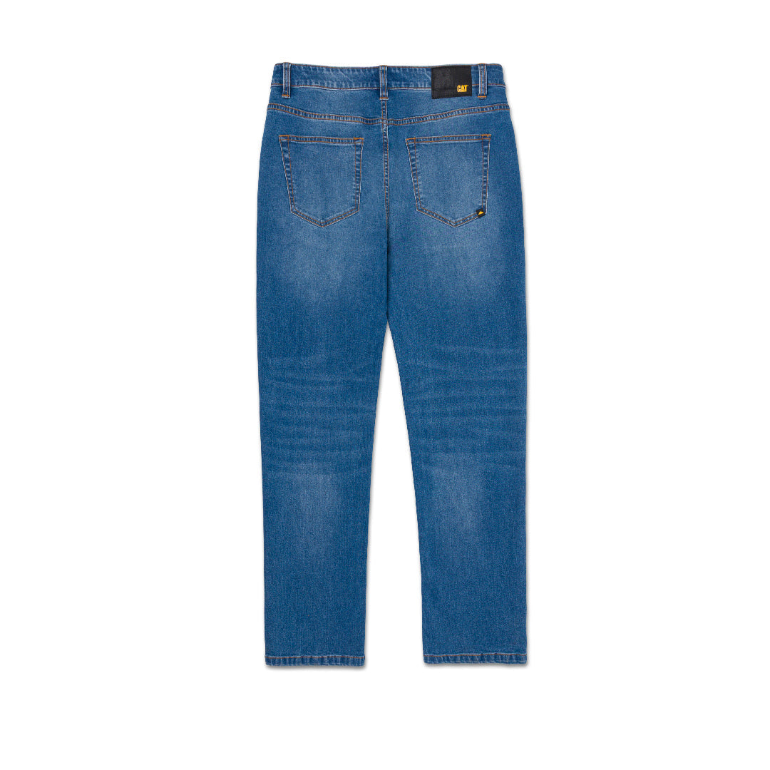 Jeans slim Triblend para hombre color indigo