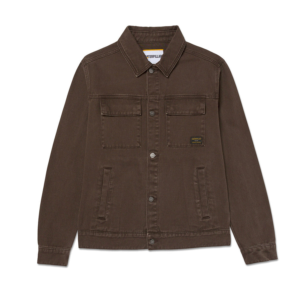 Jacket Work para hombre color café