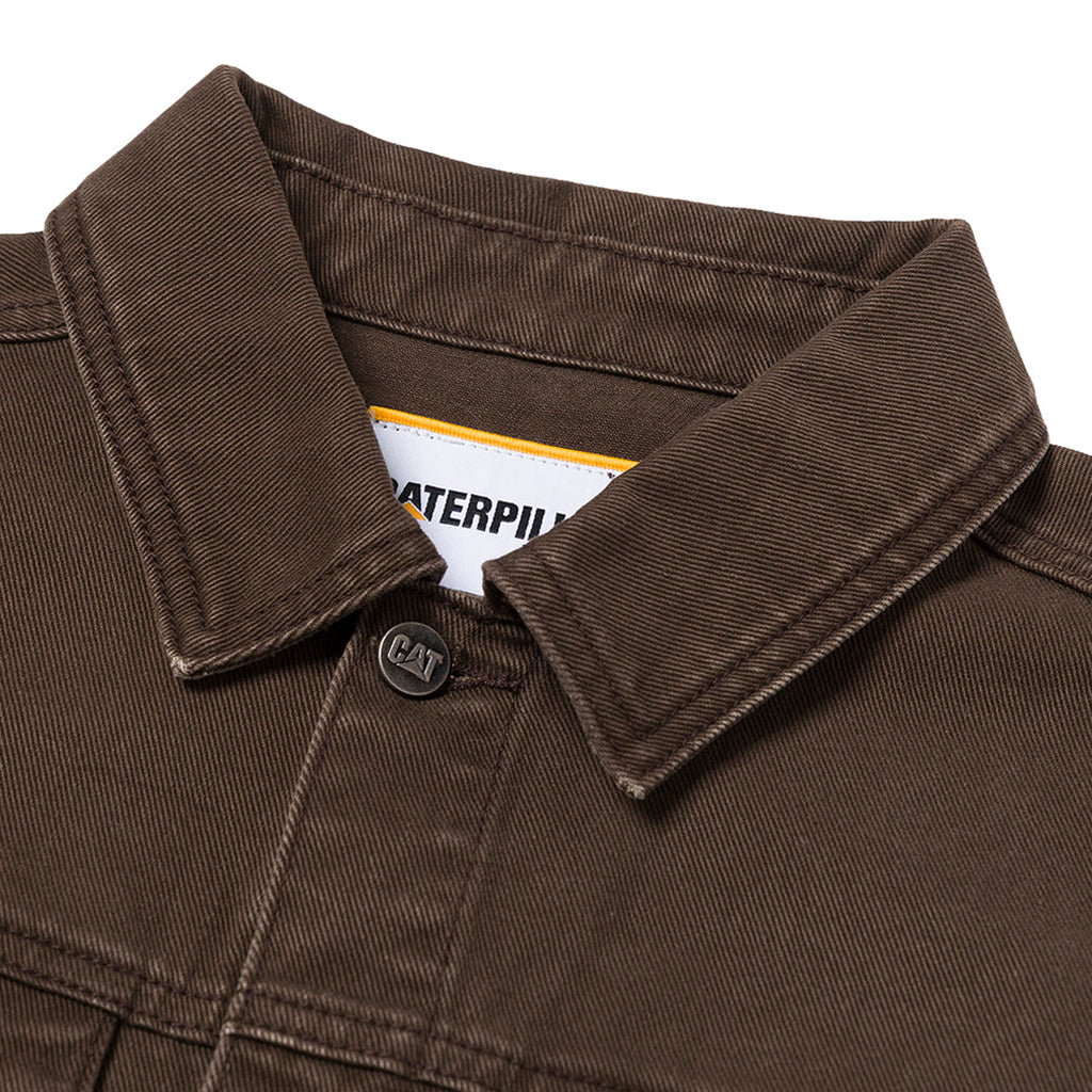 Jacket Work para hombre color café
