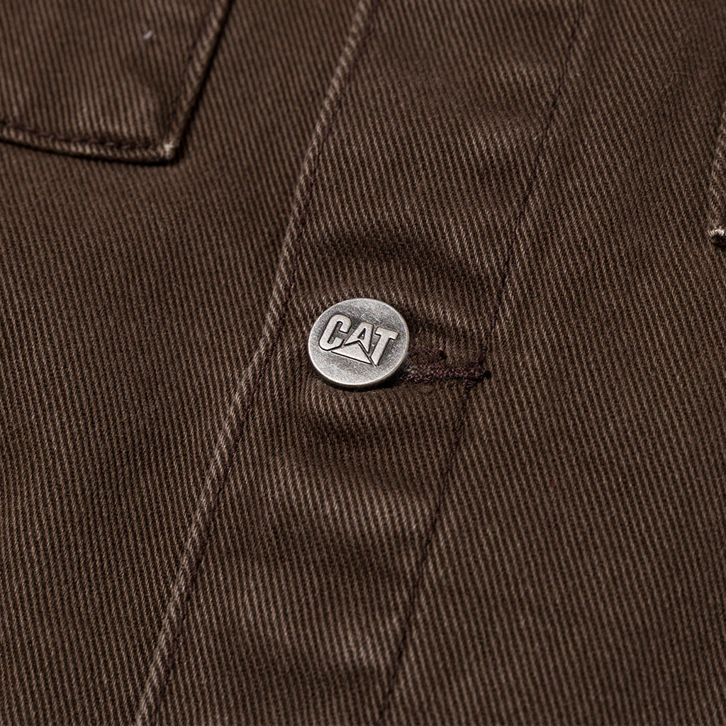 Jacket Work para hombre color café