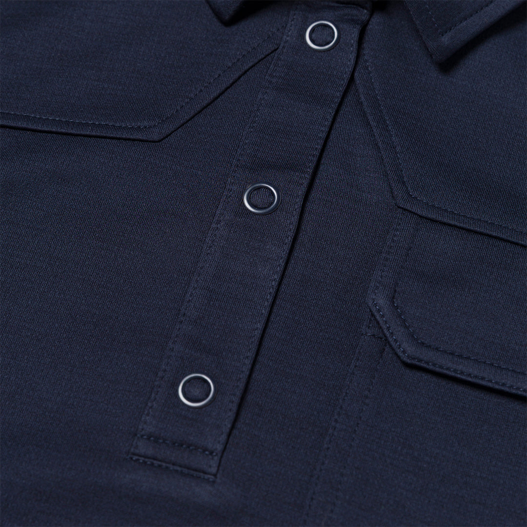 Camisa polo Caterpillar para hombre color navy