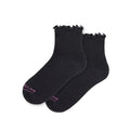 Punteras Ruffle Ankle para mujer color negro