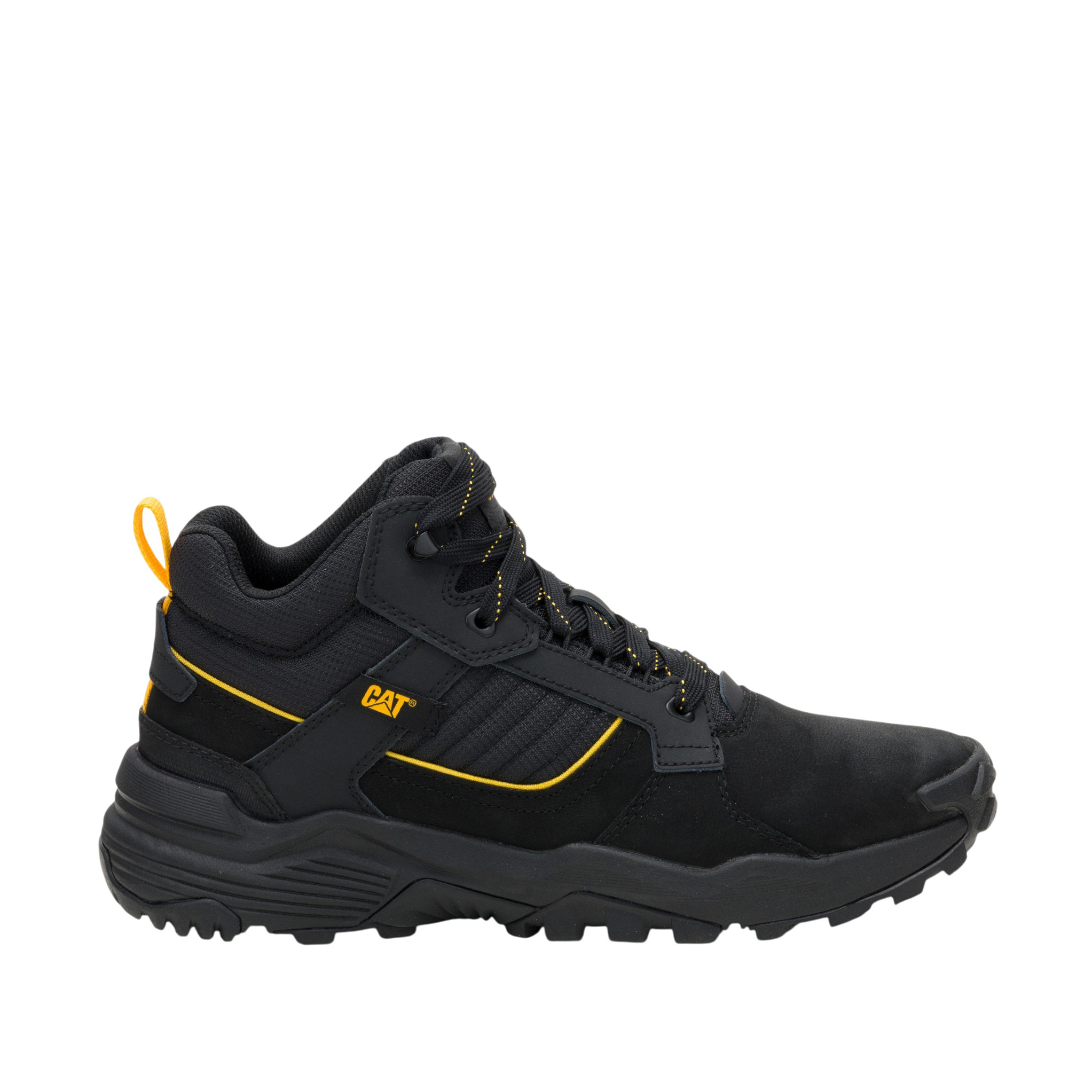 Sneakers Grapple Leather Mid para hombre color negro