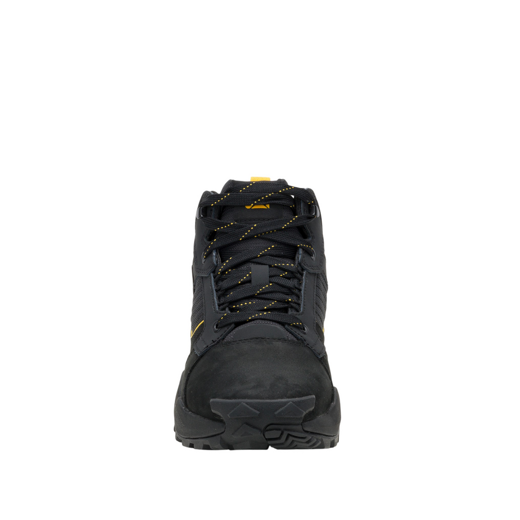 Sneakers Grapple Leather Mid para hombre color negro