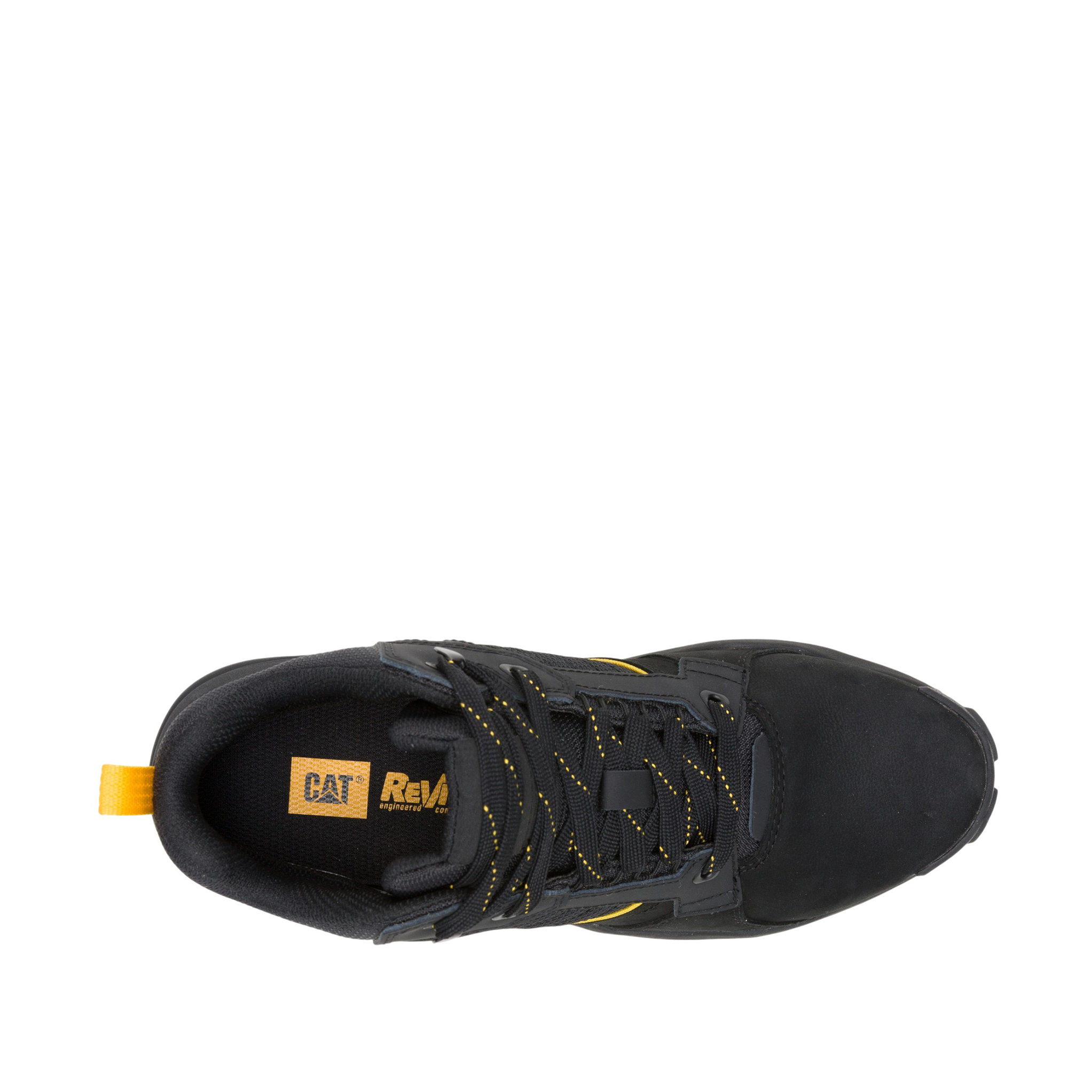 Sneakers Grapple Leather Mid para hombre color negro