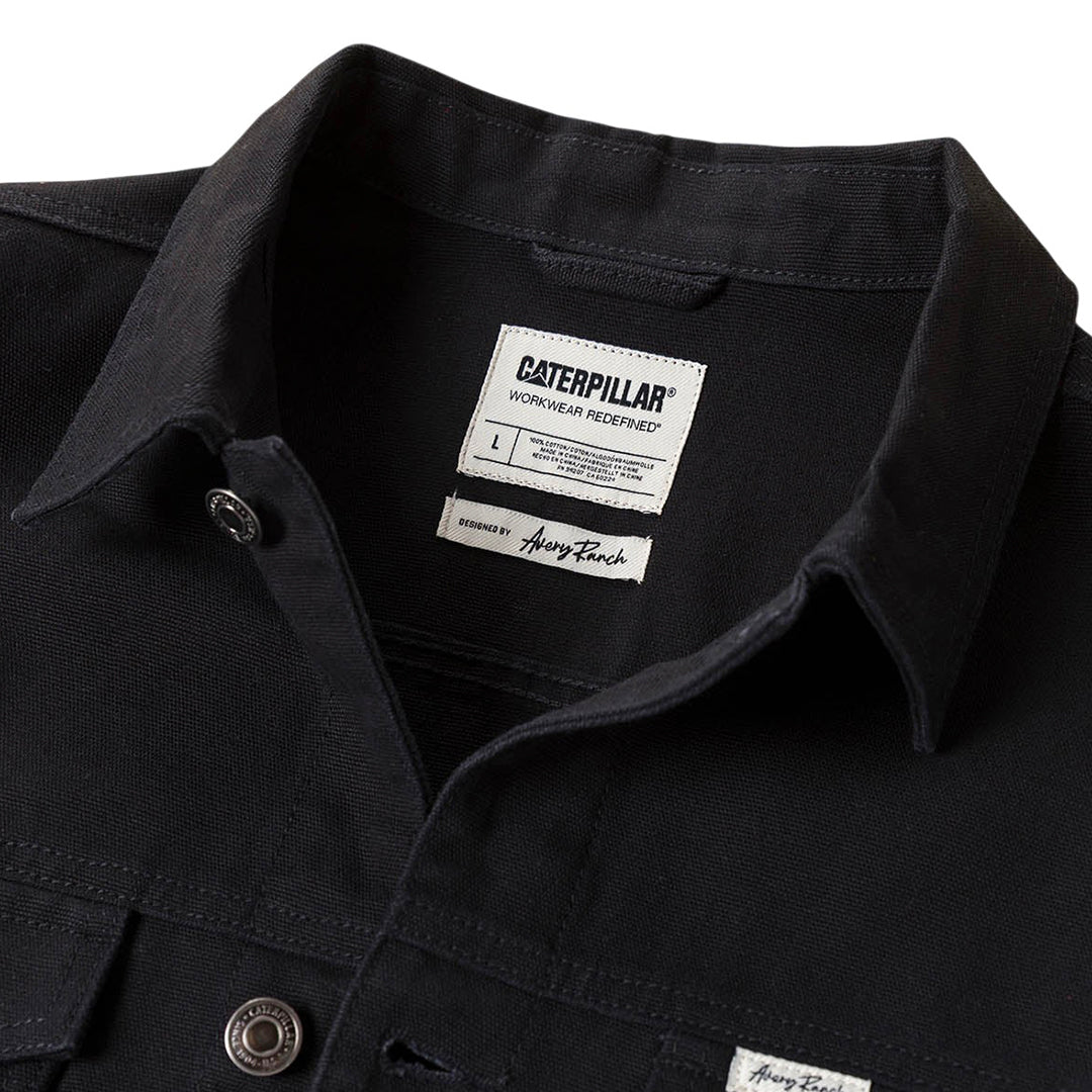 Chaqueta Trucker para hombre color negro