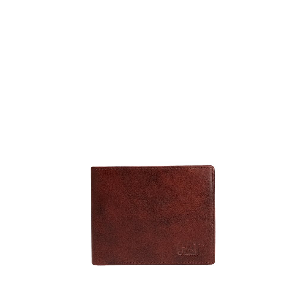 Billetera Ethiopian Leather para hombre color café