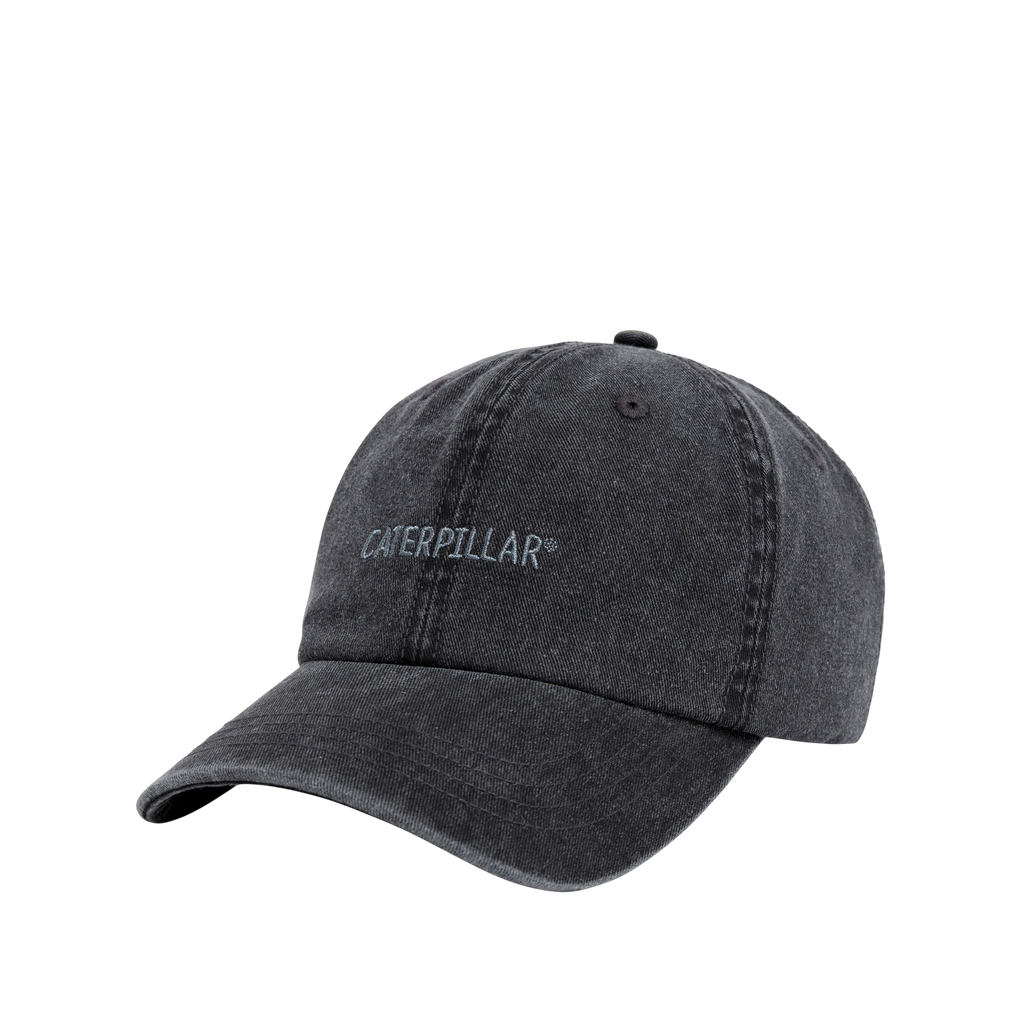 Gorra 6 Panel Washed unisex color negro