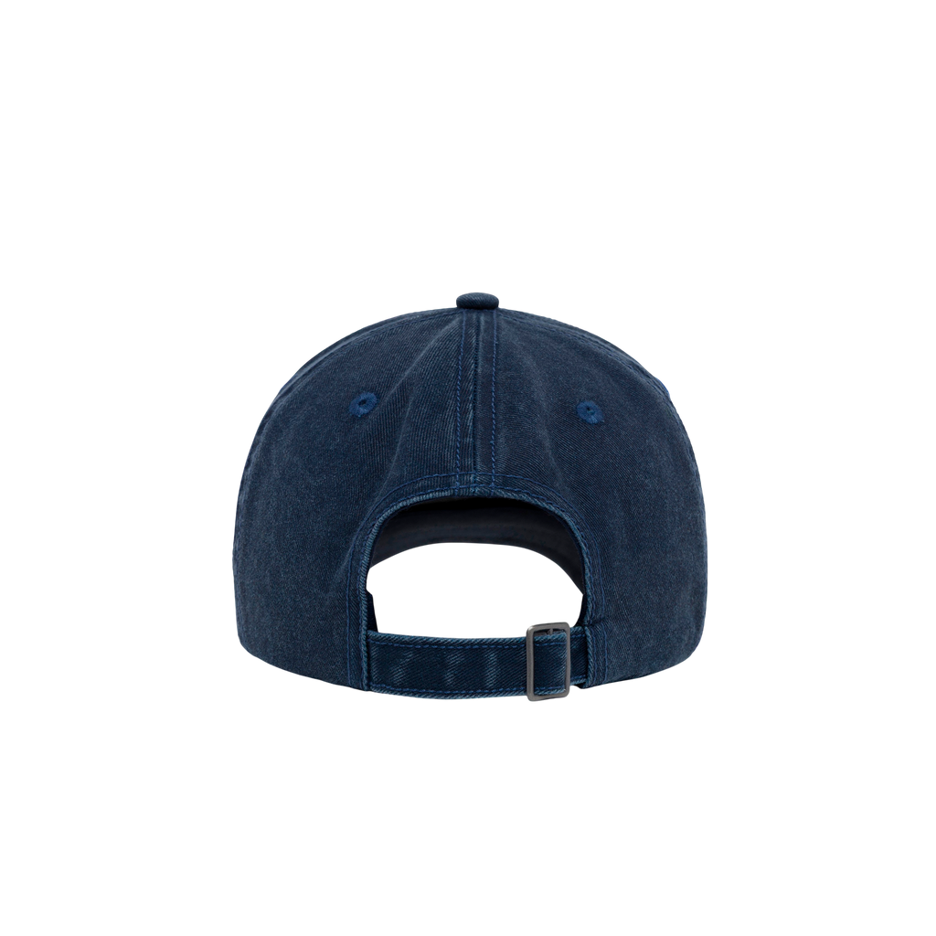 Gorra 6 Panel Washed unisex color azul
