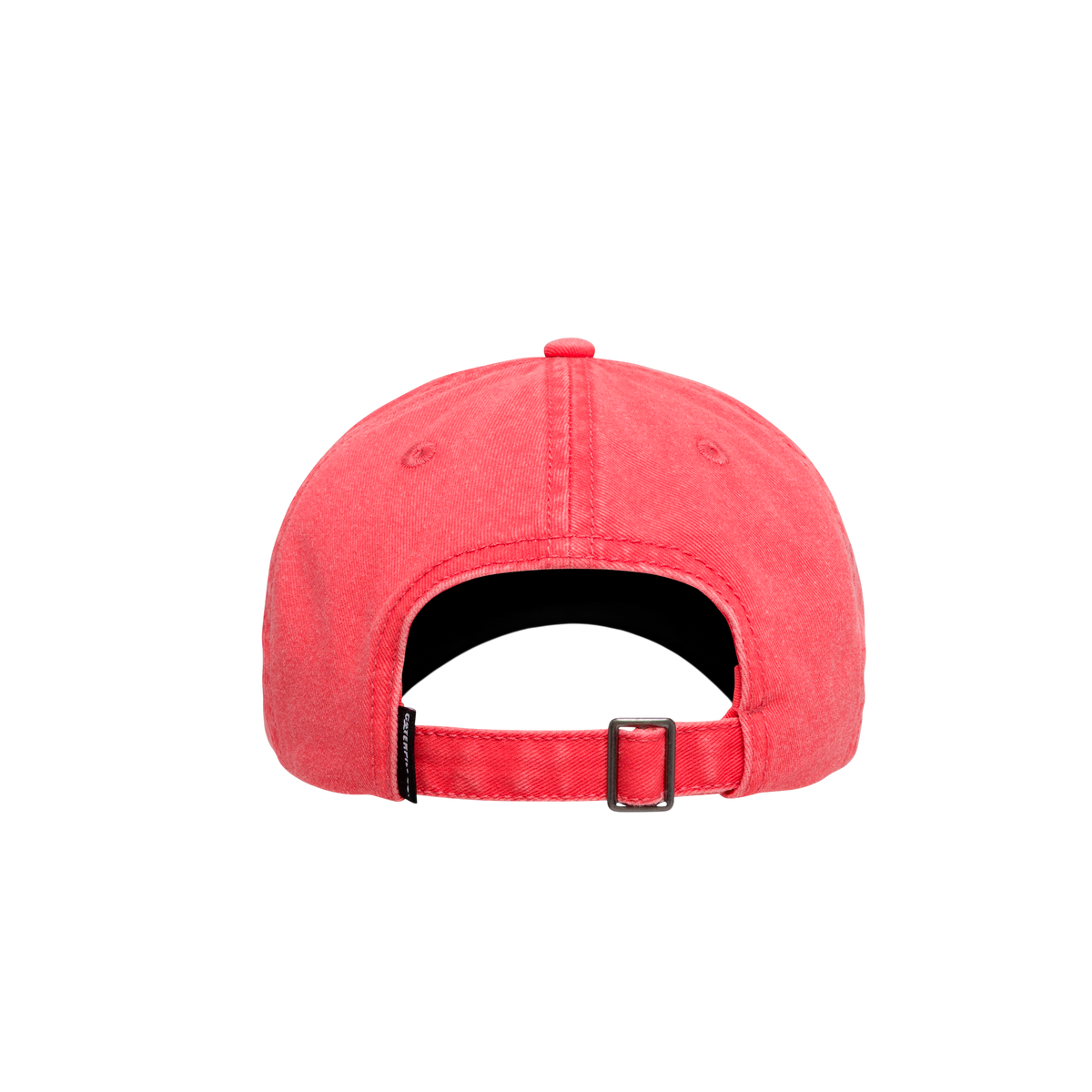 Gorra 6 Panel Washed unisex color rojo