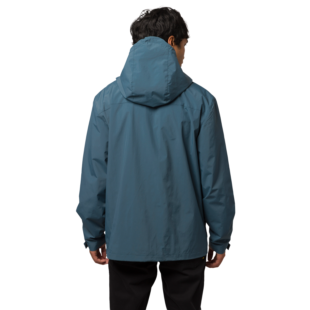 Jacket Rain para hombre color celeste