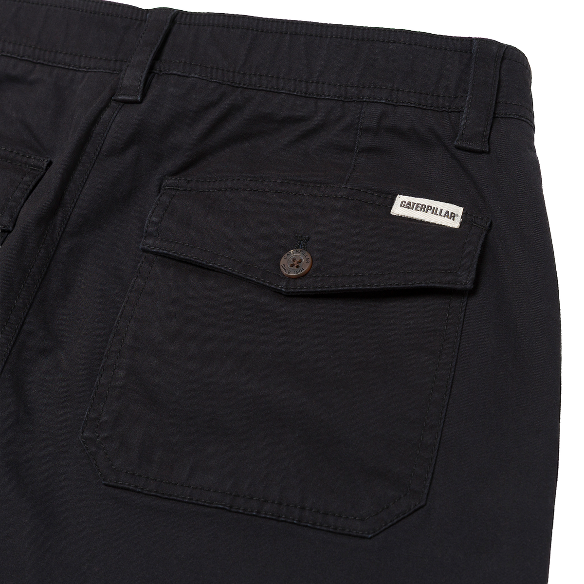 Pantalón Cargo Slim para hombre color negro