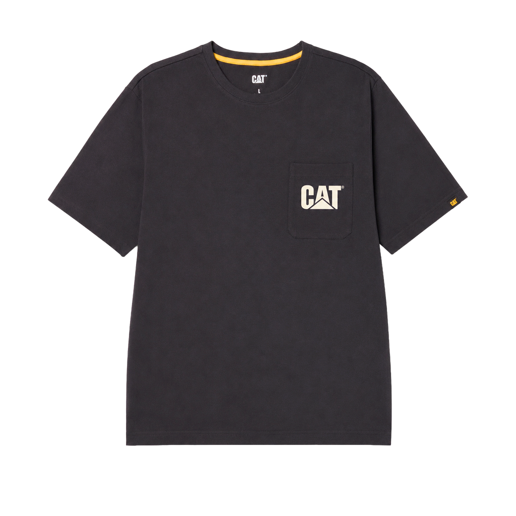Camiseta CAT para hombre color negro